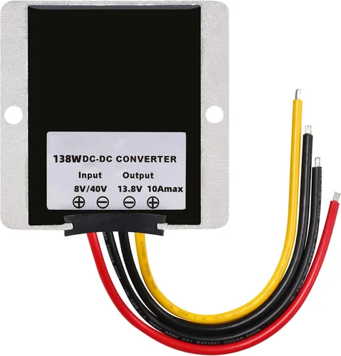 Miniatura 2 de DC/DC 8V-40V Paso Arriba Paso Abajo a 13.8V 10A 138W, Regulador de Voltaje Convertidor de Impulso, Adaptador de Potencia Potenciador de Voltaje