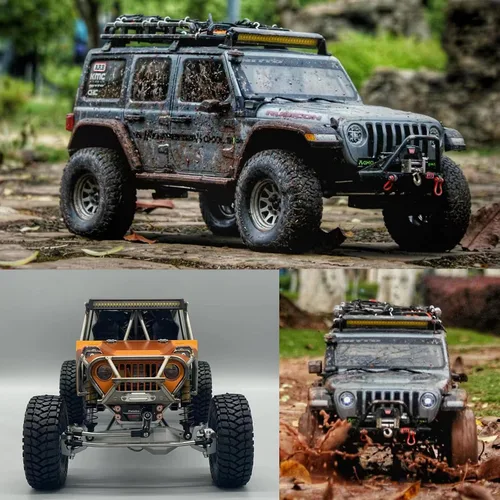 Miniatura 5 de Barra de Luz RC Zhongzhen 30 LED 13.5 cm de Aluminio Accesorios RC para Axial SCX10 Traxxas TRX4 TRX6 Arrma Senton Redcat GEN7 Juego de Luces