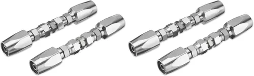 Miniatura 8 de SPARKWHIZ Kit de reparación de manguera hidráulica, 3/8" de diámetro interior reutilizable, accesorio de reparación hidráulica reutilizable de 2