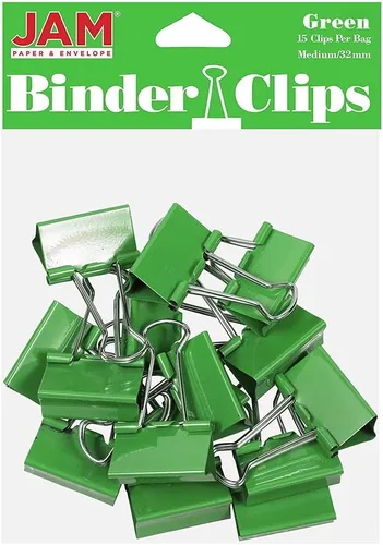 Miniatura 21 de Broches aprietapapeles JAM Paper®, Blanco