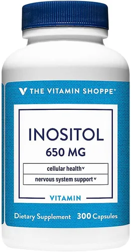 Miniatura 5 de The Vitamin Shoppe Inositol 650MG, apoya el hígado saludable celular (100 cápsulas)
