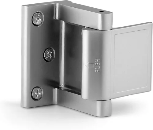 Berlin Modisch Cerradura de puerta Reforzador de privacidad para puertas batientes, resistencia extra alta, cerradura de seguridad para puerta de