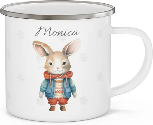 Miniatura 14 de Taza de café personalizada de acero inoxidable de 12 onzas, taza de chocolate caliente personalizada/cereales, ideas de regalo para niños, 1 Gato