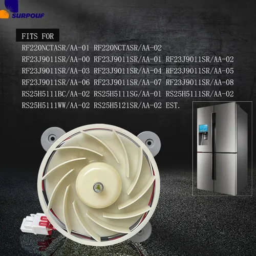 Miniatura 6 de DA31-00287B se adapta al motor del ventilador del evaporador del refrigerador compatible con el refrigerador Samsung reemplaza 3954921 AP5948644