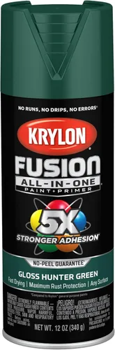 Miniatura 88 de Krylon Fusion - Pintura en aerosol adhesiva todo en uno para uso en interiores y exteriores, 12 onzas, aluminio Icy Grape