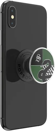 Miniatura 2 de PopSockets PopGrip - Soporte y agarre extensible con una parte superior intercambiable para teléfonos inteligentes y tabletas - Esmalte Slytherin