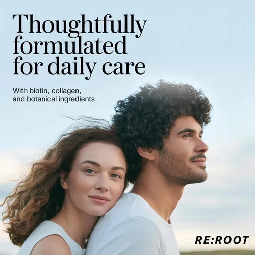 Miniatura 7 de RE:ROOT Cápsulas de belleza capilar – Biotina 12,000 mcg, colágeno, queratina, MSM, bambú – para cabello, piel y uñas – 60 cápsulas veganas