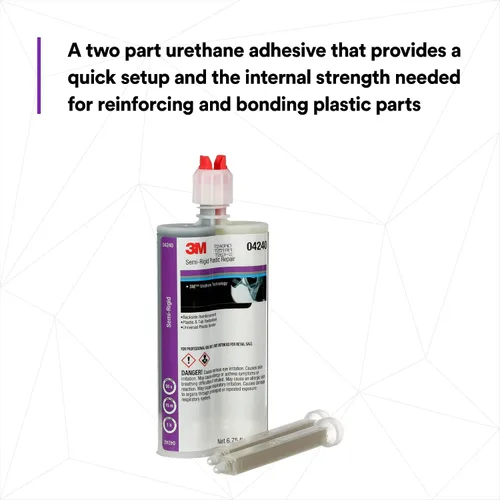 Miniatura 4 de 3M 04240 plástico semirrígido de reparación - 200 ml