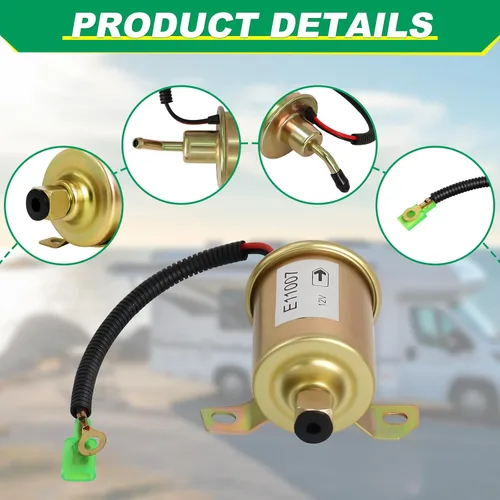 Miniatura 4 de Podoy 149-2311 Bomba de combustible Compatible con generador Onan Cummins 4KW Microlite MicroQuiet 4000 4Kw RV A029F889 E11007 149-2311-02 149231101