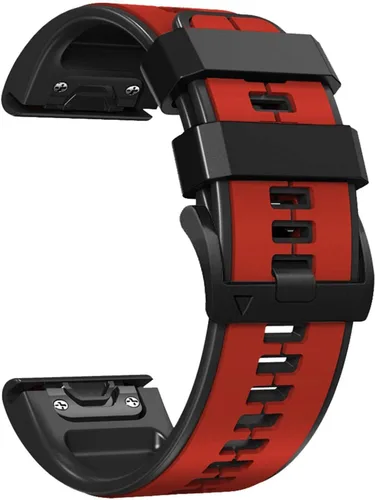Miniatura 11 de Abanen Correa de reloj de silicona de ajuste rápido de 0.866 in para Garmin Insintct 3 de 1.772 in, Fenix 8 de 1.850 in, epix Pro de 1.850 in