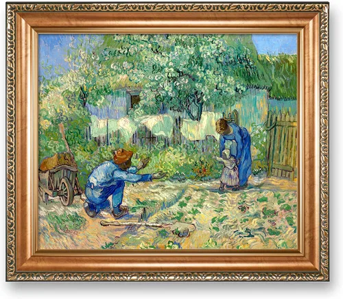 Miniatura 93 de A&T ARTWORK Noche estrellada sobre el Ródano de Vincent Van Gogh. Tamaño del marco: 36 x 30 pulgadas, tamaño de la imagen: 30 x 24 pulgadas