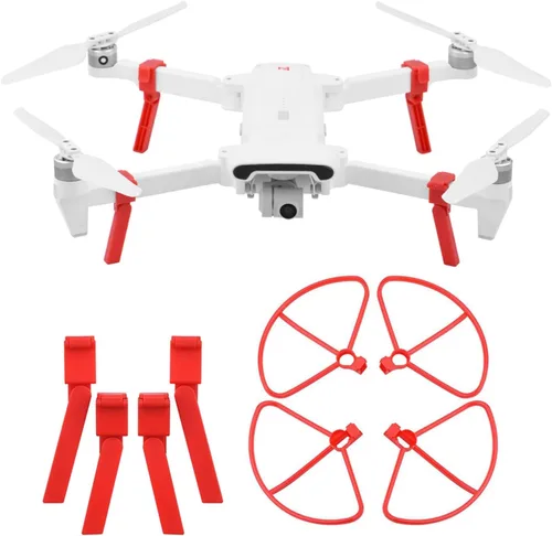 Miniatura 2 de SeiZed CW CCW Propellers for FIMI X8 SE Props Heightening Stand Protective Quadcopter Landing Gear Propeller Guard Accessories