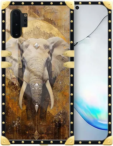 Miniatura 27 de Funda compatible con Samsung Galaxy Note 10 Plus, hermosa mariposa para mujeres y niñas, TPU suave a prueba de golpes, funda cuadrada protectora