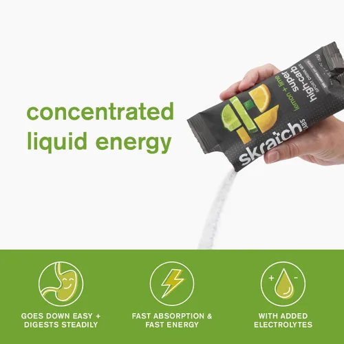 Miniatura 4 de Skratch Labs Paquetes de mezcla de bebidas súper altas en carbohidratos, polvo de carbohidratos, dextrina y electrolitos en racimo, energía