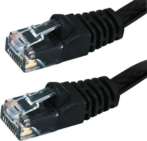 Miniatura 3 de Buhbo Cable de red Ethernet plano Cat6 de 2 pies RJ45 (paquete de 5)