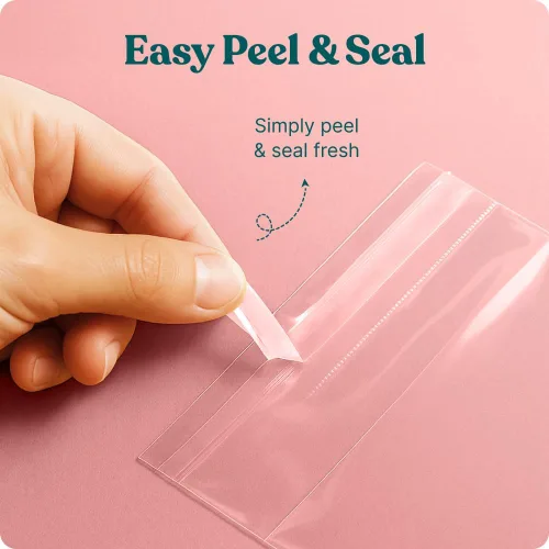 Miniatura 4 de Pack It Chic - Bolsas de celofán resellables transparentes de 10 x 13 pulgadas (paquete de 1000) - Se adapta a impresiones, fotos, documentos de 10