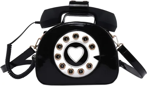 Miniatura 20 de Oweisong Divertido bolso de teléfono para mujer, bolso cruzado de hombro con asa superior para teléfono
