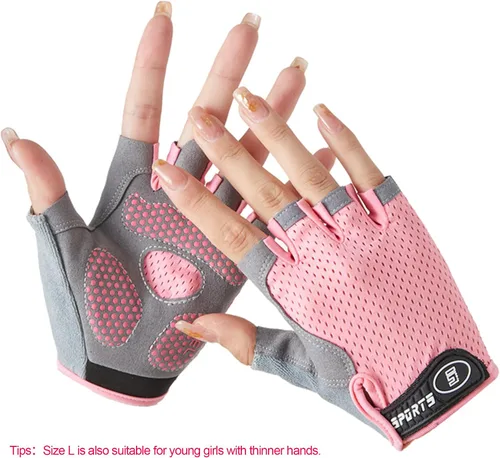 Miniatura 7 de Guantes de ciclismo antideslizantes para niños y niñas de 3 a 14 años, guantes transpirables para patinaje, scooter