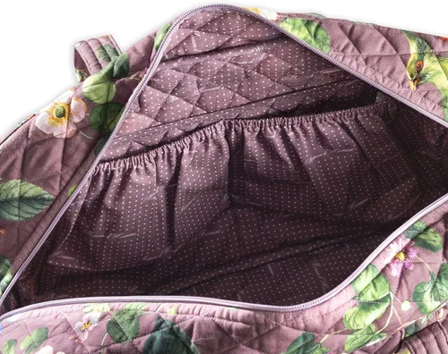 Miniatura 4 de Maison d' Hermine Bolsa de viaje acolchada de 100% algodón, bolsa de fin de semana, equipaje de fin de semana, bolsa de gimnasio para hombres
