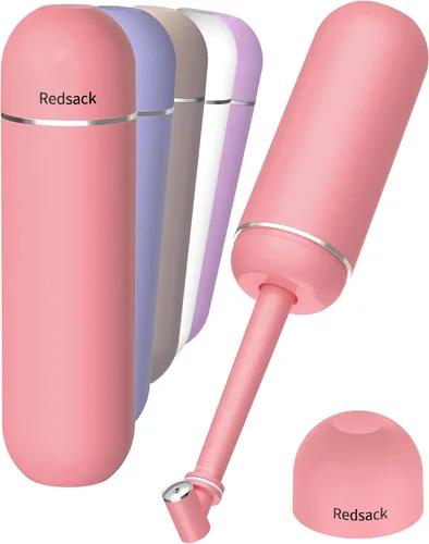 Miniatura 8 de Bidé portátil para viajes y campamentos, botella peri manual de mano para higiene femenina, 3 sellos a prueba de fugas, rociador extensible con Caqui