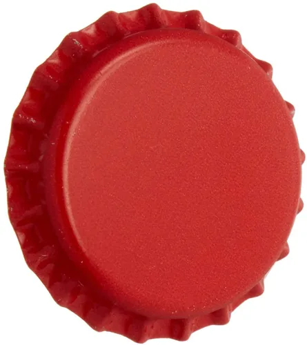 North Mountain Supply Tapas de corona para botellas de cerveza, color rojo, barrera de oxígeno, 250 unidades