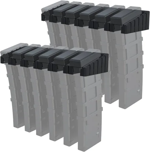 MIND&ACTION AR, soportes desmontables Mag PMAG para montaje en pared, cajas fuertes para armas, solución de organización de gabinete de pistola