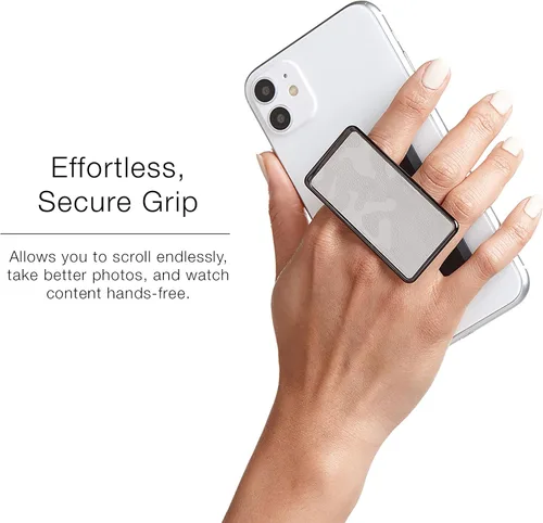 Miniatura 3 de HANDL New York Agarre y soporte de mango de camuflaje gris para smartphone