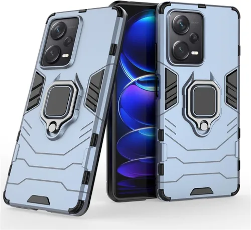 Miniatura 8 de Compatible con funda Xiaomi Mi Redmi Note 12 Pro Plus 5G, soporte de anillo de metal a prueba de golpes