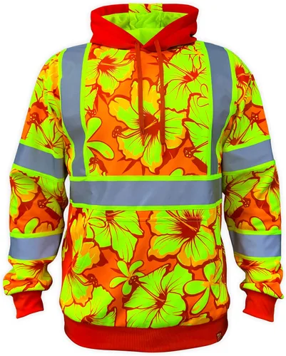 Miniatura 11 de SafetyShirtz SS360 ANSI Clase 3 Tipo R Sudaderas con Capucha Gráfica