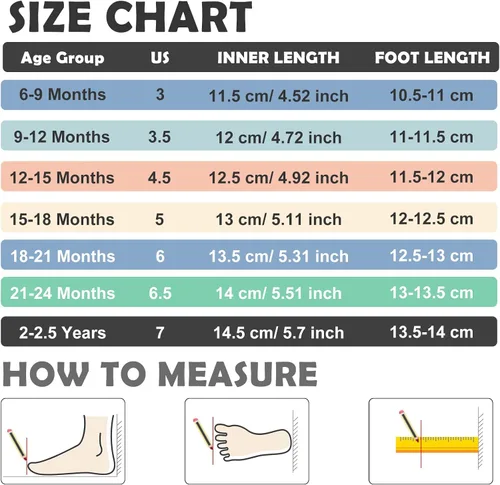 Miniatura 4 de Zapatos de bebé para niños y niñas, primeros caminantes, animales lindos, tenis para niños pequeños, suela de goma