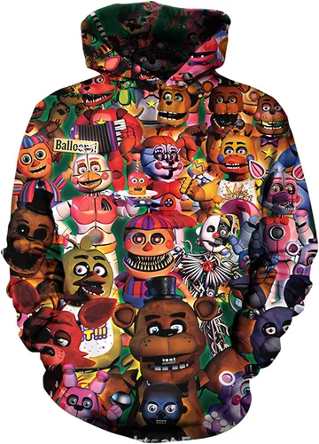 Miniatura 2 de Conjunto de sudadera con capucha para niños con estampado 3D para niños, sudadera sin botones, traje deportivo unisex
