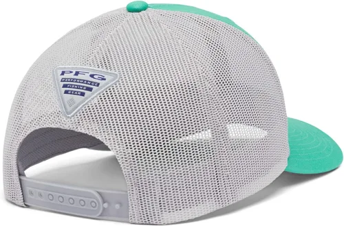 Miniatura 653 de Columbia - Gorra de malla con bandera con árboles unisex para adultos, corona alta
