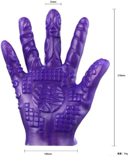 Miniatura 3 de Infatuation Magic Hand Anal Plug. Consoladores de PVC suave, estimulador de vagina para el punto G, entrenamiento de empuje, orgasmo, masturbador