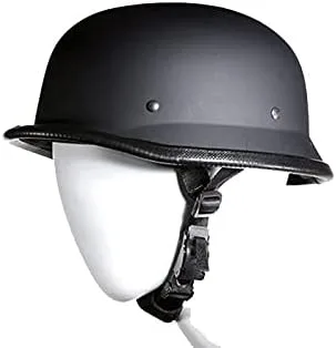 Miniatura 2 de Gorra alemana novedosa con diseño de calavera gorra básica plana negra alemana con correa ajustable para la barbilla