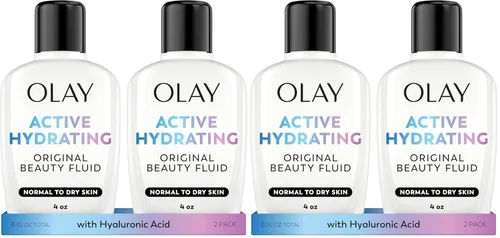 Miniatura 14 de Olay Hidratante Facial, Loción Fluida de Belleza Hidratante Activa, Hidratante Facial Original, 4 Oz. (Paquete de 2)