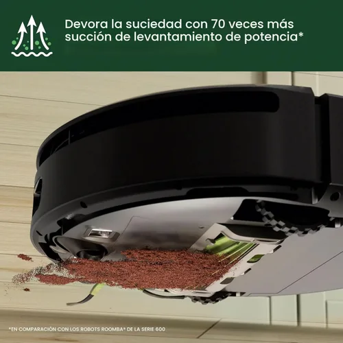 Miniatura 5 de iRobot Roomba 205 DustCompactor Vac Robot Aspiradora - Compacta automáticamente los desechos dentro del robot, sin necesidad de vaciado durante 60