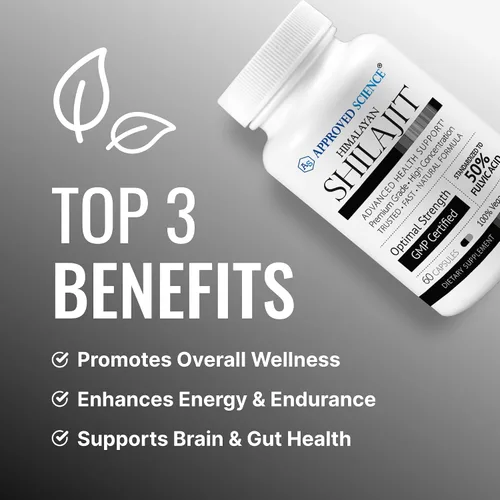 Miniatura 3 de Approved Science Shilajit - 60 Cápsulas