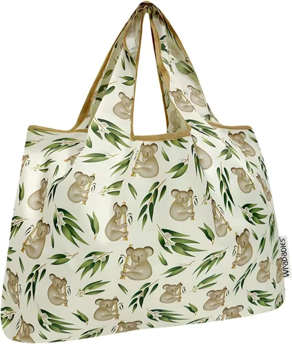 Miniatura 25 de allydrew Bolsas de comestibles reutilizables de nailon plegables grandes