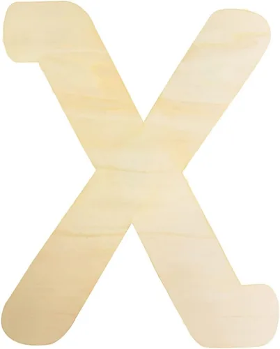 Miniatura 29 de Letras de madera grandes S, letras de madera grandes de 12 pulgadas, letras de madera sin terminar para decoración de pared, manualidades, tablero