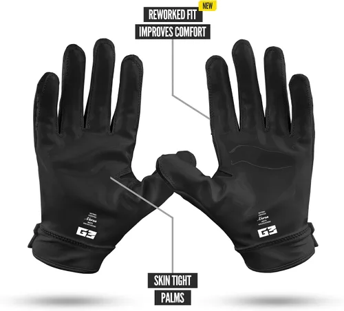 Miniatura 4 de Nxtrnd G3 Pro - Guantes de fútbol acolchados, guantes de receptor y línea pegajosos