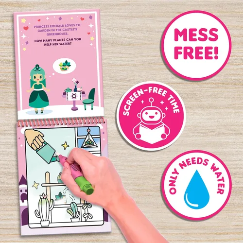 Miniatura 3 de Water Magic - Libros patentados de actividades de revelación de agua reutilizables con aroma gourmet - Sin ensuciar, toda la diversión por Scentco