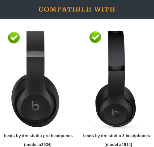 Miniatura 2 de Studio Pro Diadema igual que la banda de arco de repuesto OEM A2924, piezas de accesorios compatibles con Beats de Dre Studio Pro (modelo A2924)