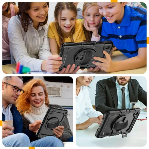 Miniatura 9 de Timecity Funda para Samsung Galaxy Tab A7 Lite 2021 de 8.7 pulgadas SM-T220/T225/T227 con protector de pantalla, resistente funda protectora