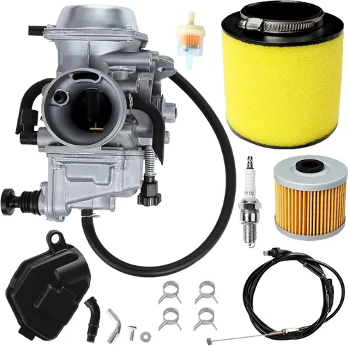 Miniatura 10 de Carburador Carb para Honda Fourtrax 300 TRX300FW 1993-2000, Fourtrax TRX 350 1986-1987, Foreman TRX400FW 400 1997-2004, Foreman 450 TRX450FE/FM/S/ES