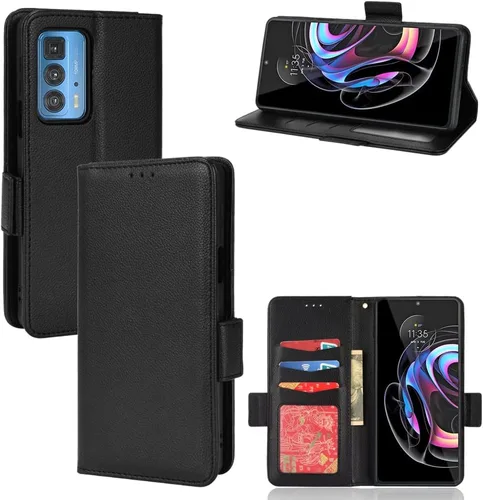 Miniatura 154 de Funda de piel sintética compatible con Motorola Moto E22 4G, funda de piel sintética compatible con Motorola Moto E22i 4G, color negro