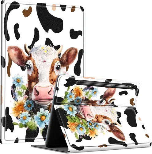 Miniatura 125 de Slim Case for Samsung Galaxy Tab S10 Lite / S10 FE / S9 FE 10.9" & Galaxy Tab S9 11", Multi-Angle Stand PU Leather Smart Folio Cover with Soft TPU
