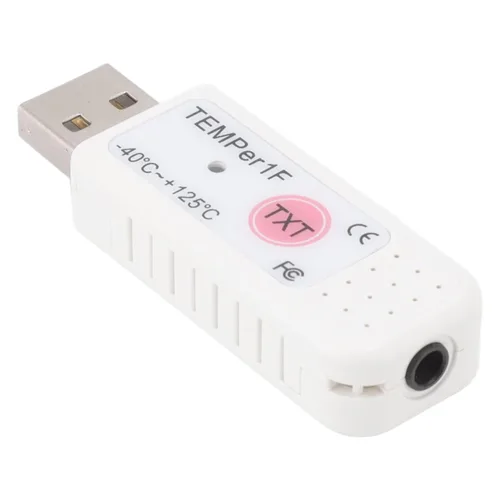Miniatura 8 de Termómetro de computadora USB, sensor de termómetro de PC, registrador de datos con pantalla de hiperbola de temperatura y función de alarma