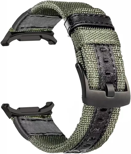Olytop Correa de repuesto deportiva de nailon resistente militar para Samsung Galaxy Watch Ultra de 1.850 in (2024/2025), para hombres y mujeres,