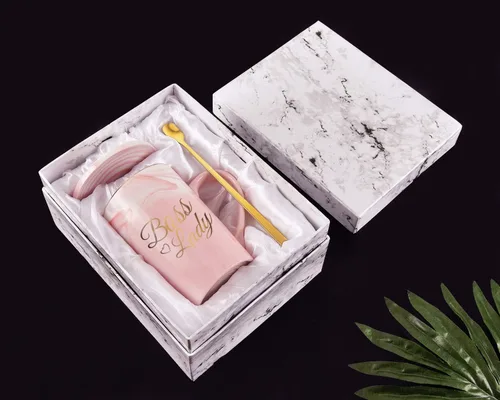 Miniatura 4 de Taza de café Boss Lady para mujeres, regalos Boss Lady para mujer jefa, taza de café de apreciación para jefa, taza para el día de la jefa, taza