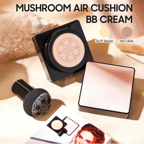 Miniatura 4 de Air Cushion CC Cream – Base de maquillaje de larga duración para maquillaje facial, corrector autoajustable de cobertura completa hidratante para un